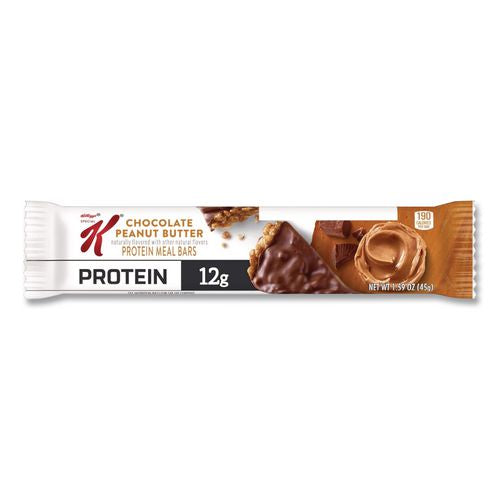 Image of Kellogg's® KEE29189 Special K Protein Meal Bar, Chocolate/Peanut Butter, 1.59 oz Bar, 8/Box