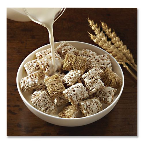 Image of Kellogg's® KEE42798 Breakfast Cereal, Frosted Mini Wheats, Single-Serve 2.5 oz Cup, 6/Box