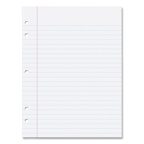 Image of Pacon® P2441 Composition Paper, 5-Hole, 8 X 10.5, Wide/legal Rule, 500/pack