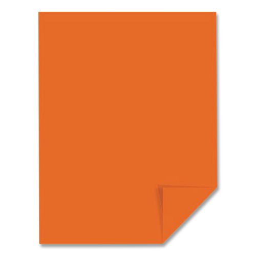 Image of Neenah Paper 26721 Exact Brights Paper, 20 lb Bond Weight, 8.5 x 11, Bright Orange, 500/Ream