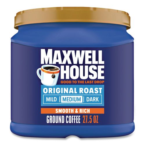Image of Maxwell House® 4300009422 Coffee, Original Roast, 27.5 oz Canister