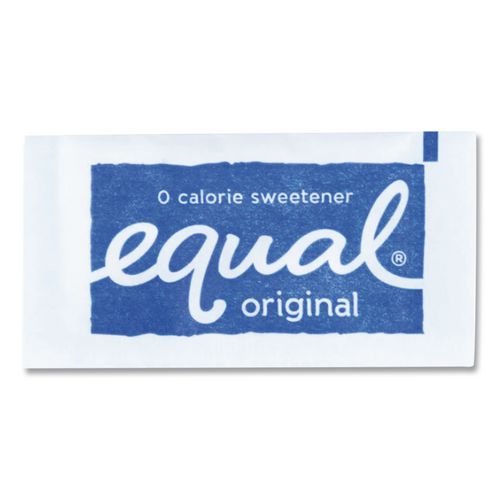 Image of Equal® 20015448 Zero Calorie Sweetener, 0.04 oz Packet, 500/Box
