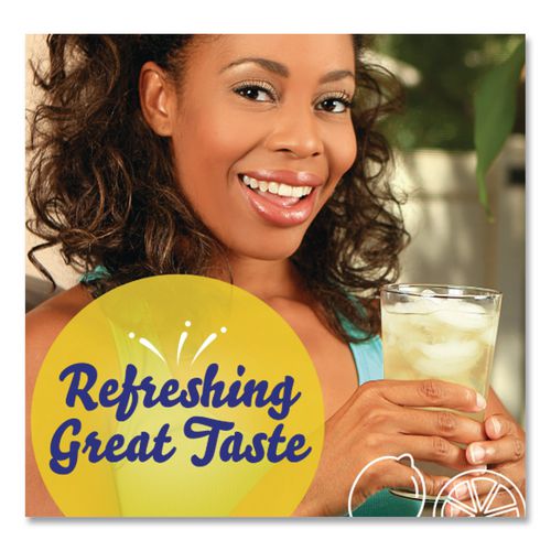 Image of Crystal Light® GEN00796 Flavored Drink Mix, Lemonade, 30 .17oz Packets/box