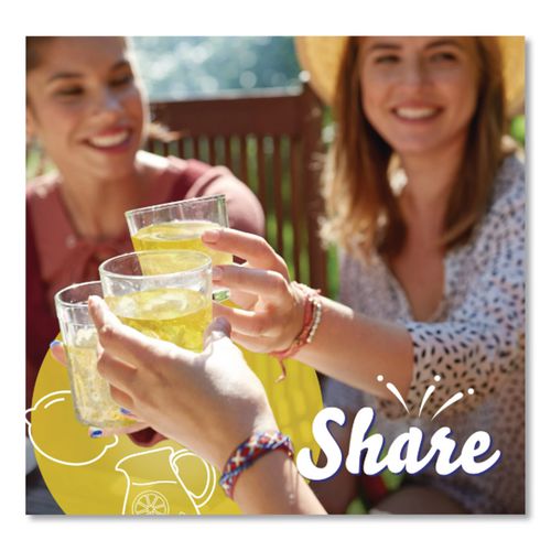 Image of Crystal Light® GEN00796 Flavored Drink Mix, Lemonade, 30 .17oz Packets/box