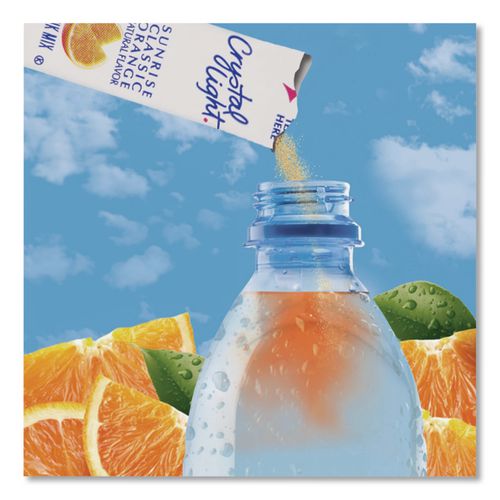 Image of Crystal Light® GEN00504 On the Go, Sunrise Orange, 0.16 oz Packets, 30/Box