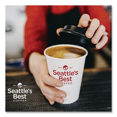Image of Seattle's Best 12420871 Premeasured Coffee Packs, Portside Blend, 2.1 oz Packet, 72/Carton