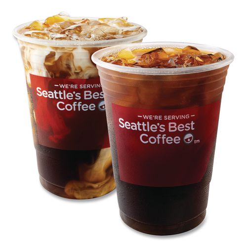 Image of Seattle's Best Coffee Premeasured Coffee Packs, Pier 70 Blend, 2.1 oz Packet, 72/Box