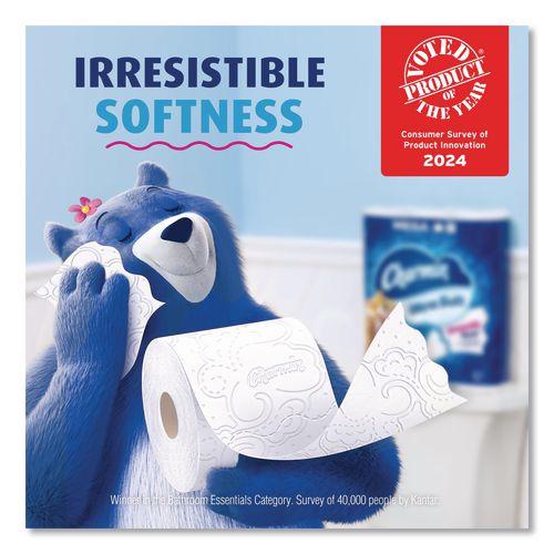 Image of Charmin® 80841801 Ultra Soft Bathroom Tissue, Mega Roll, Septic Safe, 2-Ply, White, 208 Sheets/Roll, 12 Rolls/Pack, 5 Packs/Carton