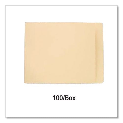 Image of Medical Arts Press® 51453 Compact File Pocket, Top Tabs, Manila, 100/Box