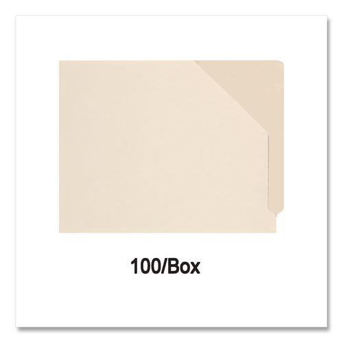 Image of Medical Arts Press® 31514MAP File Pocket, End Tab, Letter Size, Manila, 100/Box