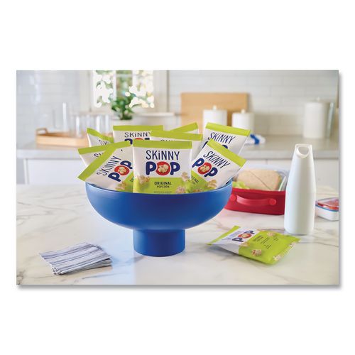 Image of SkinnyPop® SKP00408 Popcorn, Original, 1 Oz Bag, 12/carton