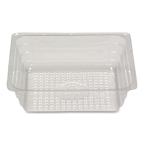 Image of Reynolds® R4296 Reflections Portion Plastic Trays, Shallow, 4 Oz Capacity, 3.5 X 3.5 X 1, Clear, 2,500/carton