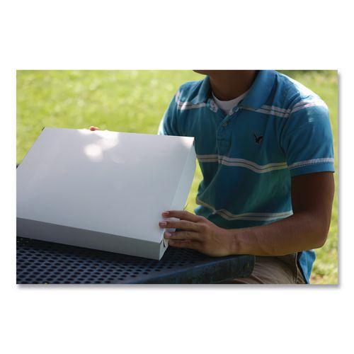 Image of SCT® SCH 1450 Lock-Corner Pizza Boxes, 16 x 16 x 1.88, White, Paper, 100/Carton