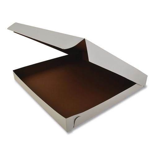 Image of SCT® SCH 1450 Lock-Corner Pizza Boxes, 16 x 16 x 1.88, White, Paper, 100/Carton