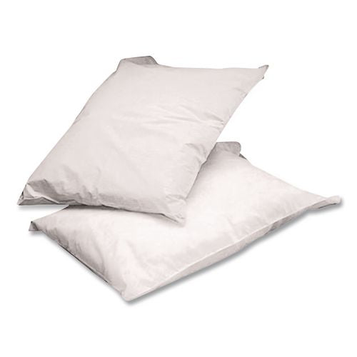 Image of TIDIÂ® Disposable Everyday Pillow Cover, 21 x 30,  White, 100/Carton