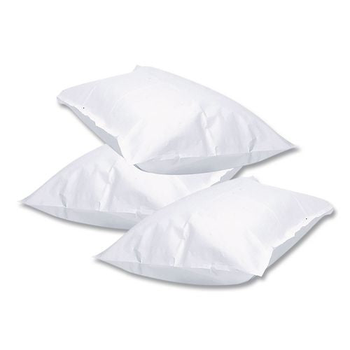 Image of TIDIÂ® Disposable Everyday Pillow Cover, 21 x 30,  White, 100/Carton