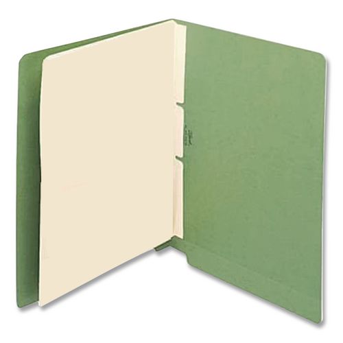 Image of Medical Arts Press® 52355 Card Stock Classification Folder Divider, 2 Fasteners, Letter Size, Manila, 100/Box