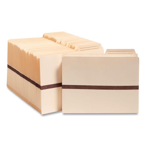 Image of Smead Manila File Pockets, 1" Expansion, Letter Size, Manila
