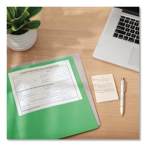 Image of Smead 87850 Two-Pocket Folders, Accommodates (100) 11 x 8.5 Sheets, Assorted Colors, 25/Box