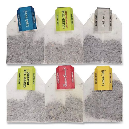 Image of Bigelow® RCB15577 Assorted Tea Packs, Six Flavors, 28/BX, 168/Carton