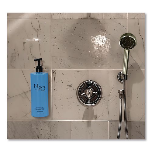 Image of Diversified Hospitality Solutions AIR05-H20-S480 H2O Therapy Shampoo Air Pump, White Tea and Lemongrass Scent, 16.23 oz Bottle, 12/Carton