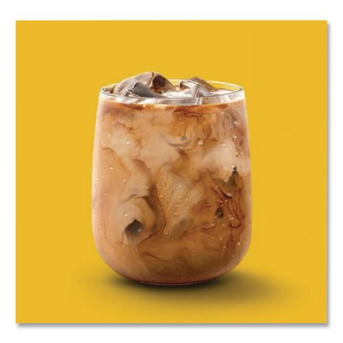 Image of Coffee mate® 12536266 Liquid Creamer Pump Bottle, Caramel, 50.7 oz Pump Bottle, 2/Carton