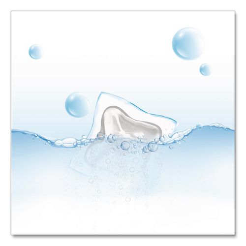 Image of all® 72613 46880 MIGHTY PACS Free Clear HE Laundry Detergent, 60 Pods/Tub, 4 Tubs/Carton