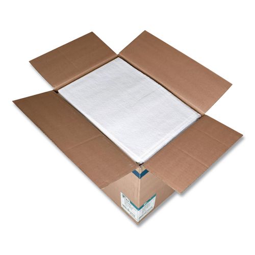 Image of TIDIÂ® Disposable Tissue Drape Sheets, 40 X 48, White, 100/carton