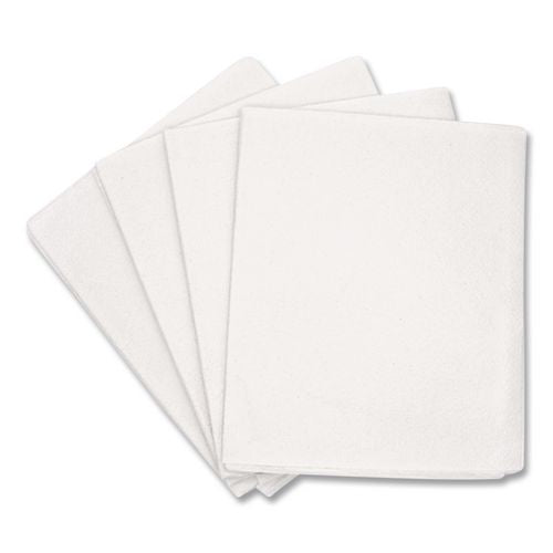 Image of TIDIÂ® Disposable Tissue Drape Sheets, 40 X 48, White, 100/carton