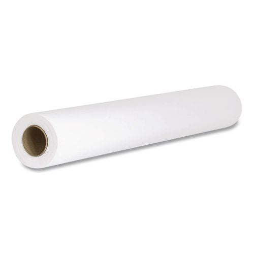 Image of TIDIÂ® Choice Exam Table Paper Roll, Crepe Texture, 21" X 125 Ft, White, 12/carton