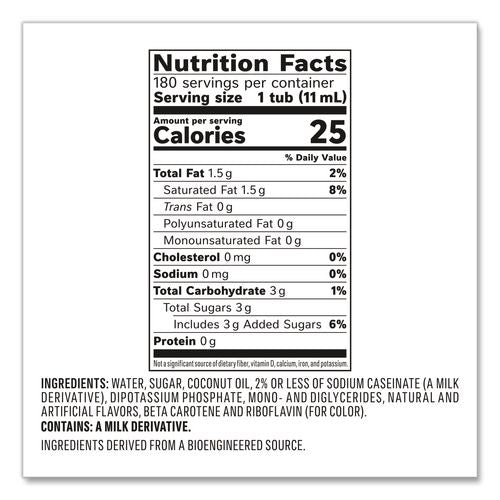 Image of Coffee mate® 11000373 Liquid Coffee Creamer, French Vanilla, 0.38 Oz Mini Cups, 180/carton