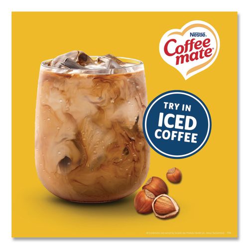 Image of Coffee mate® 11000374 Liquid Coffee Creamer, Hazelnut, 0.38 Oz Mini Cups, 180/carton