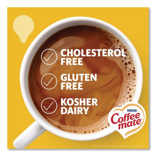 Image of Coffee mate® 11000374 Liquid Coffee Creamer, Hazelnut, 0.38 Oz Mini Cups, 180/carton