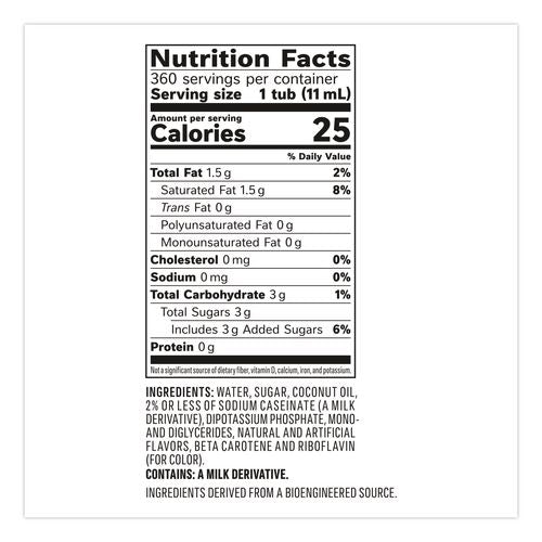 Image of Coffee mate® NES48978 Liquid Coffee Creamer, French Vanilla, 0.38 oz Mini Cups, 360/Carton