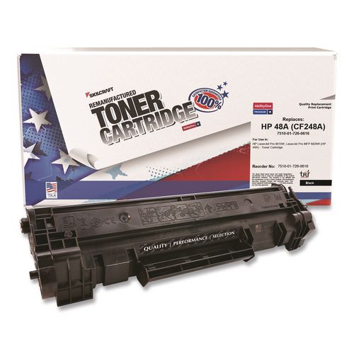Image of Remanufactured Toner Cartridge for HP CF248A - Page Yield 1,000 - Black, 1 Each