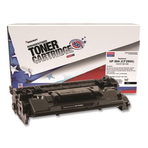Image of Remanufactured Toner Cartridge for HP CF289A - Page Yield 5,000 - Black, 1 Each