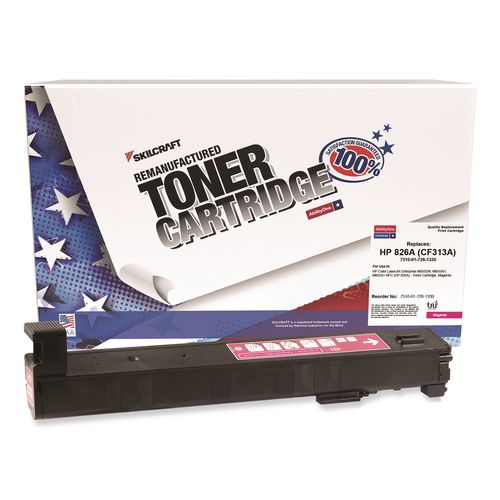 Image of Remanufactured Toner Cartridge for HP CF313A - Page Yield 31,500 - Magenta, 1 Each