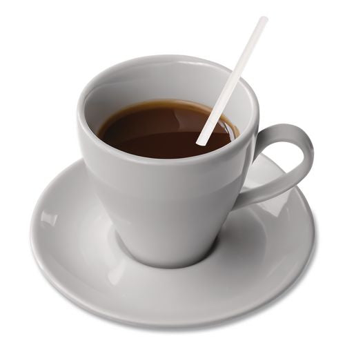 Image of Berkley Square BEP88993 Polypropylene Stirrers, 5", White, 1,000/pack