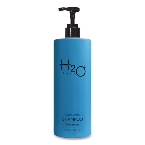 Image of Diversified Hospitality Solutions AIR05-H20-S480 H2O Therapy Shampoo Air Pump, White Tea and Lemongrass Scent, 16.23 oz Bottle, 12/Carton
