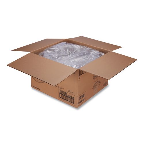 Image of WNA WNA A16PETDM Caterline Dome Lids, 16" Diameter x 2.75" h, Clear, Plastic, 25/Carton