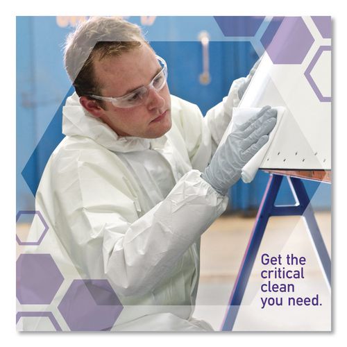 Image of Kimtech 06121 SCOTTPURE Critical Task Wipers, 1/4 Fold, 12 x 15, White, 100/Box, 4/Carton