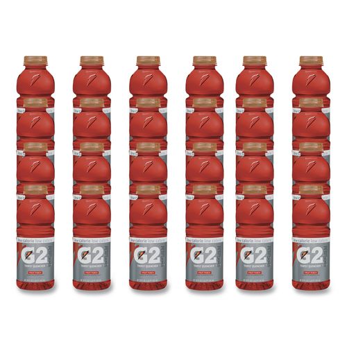 Image of Gatorade® QUA20405 G2 Perform 02 Low-Calorie Thirst Quencher, Fruit Punch, 20 Oz Bottle, 24/carton