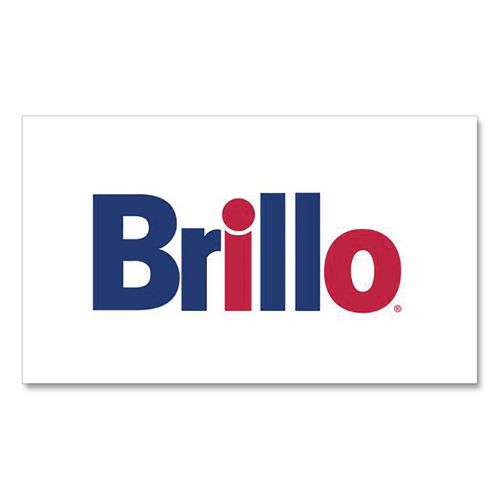 Image of Brillo® 56102 Commercial Eraser Pads, 3.2 x 4.6, 1" Thick, White, 10 Erasers/Box, 12 Boxes/Carton