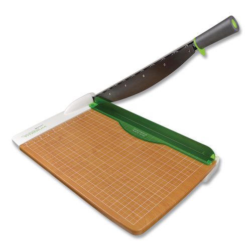 Image of Westcott® 16875 Carbotitanium Guillotine Paper Trimmer, 30 Sheets, 18" Cut Length, Metal/wood Composite Base, 18 X 28