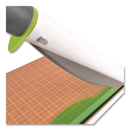 Image of Westcott® 16875 Carbotitanium Guillotine Paper Trimmer, 30 Sheets, 18" Cut Length, Metal/wood Composite Base, 18 X 28