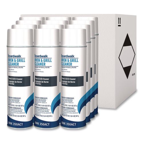 Image of Boardwalk® 1041287 Oven and Grill Cleaner, 20 oz Aerosol Spray, 12/Carton