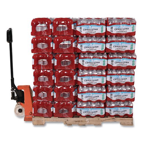 Image of Crystal Geyser® 24514 7 Alpine Spring Water, 16.9 oz Bottle, 24/Carton, 84 Cartons/Pallet