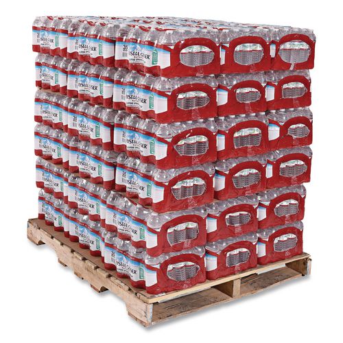 Image of Crystal Geyser® 35001 8 Alpine Spring Water, 16.9 oz Bottle, 35/Carton, 54 Cartons/Pallet