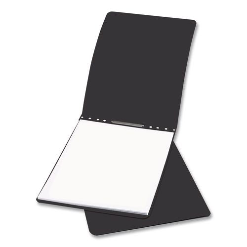 Image of ACCO A7017041 Presstex Report Cover W/tyvek Reinforced Hinge, Top Bound, Two-Piece Prong Fastener, 3" Capacity, 8.5 X 11, Black/black