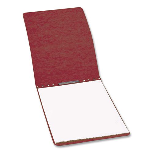 Image of ACCO A7017048 PRESSTEX Report Cover with Tyvek Reinforced Hinge, Two-Piece Prong Fastener, 3" Capacity, 8.5" x 11", Red/Red